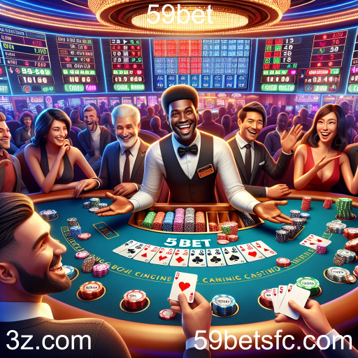 Experiência Imersiva no Cassino Ao Vivo do 59bet